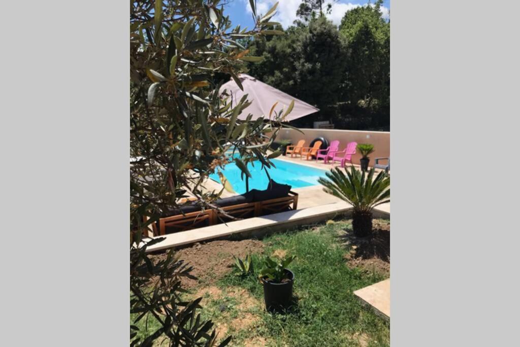 Logement Attenant A Une Villa T2 Avec Terrasse . Besse-sur-Issole Exterior foto